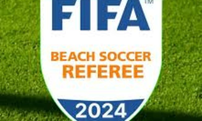 Jasper Robinson to take part in newly introduced FIFA Beach Soccer Referees training