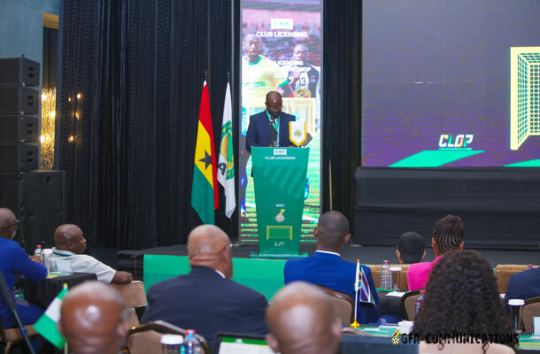 GFA President Simeon-Okraku opens CAF Club Licensing Regional Workshop in Accra - Vimarsana News