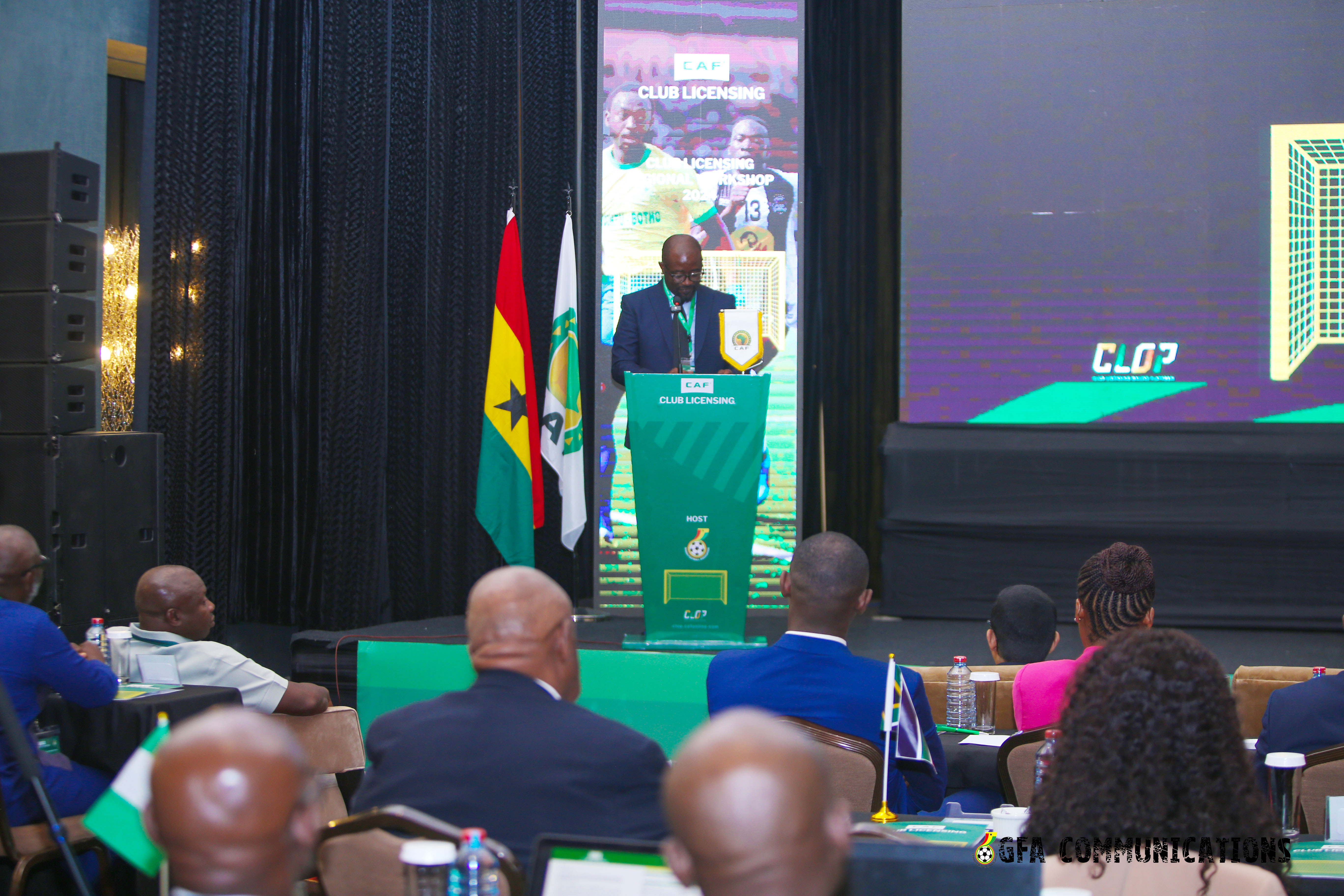 President Simeon-Okraku opens CAF Club Licensing Regional Workshop in Accra