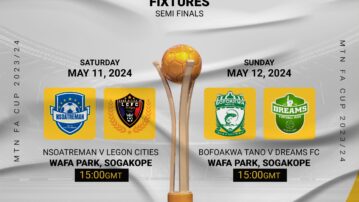 MTN FA Cup Preview: Two thrilling ties in store for this weekend’s semi-final feast in Sogakope