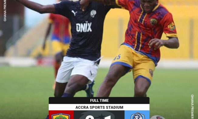 Report: Hearts of Oak 0-1 Accra Lions