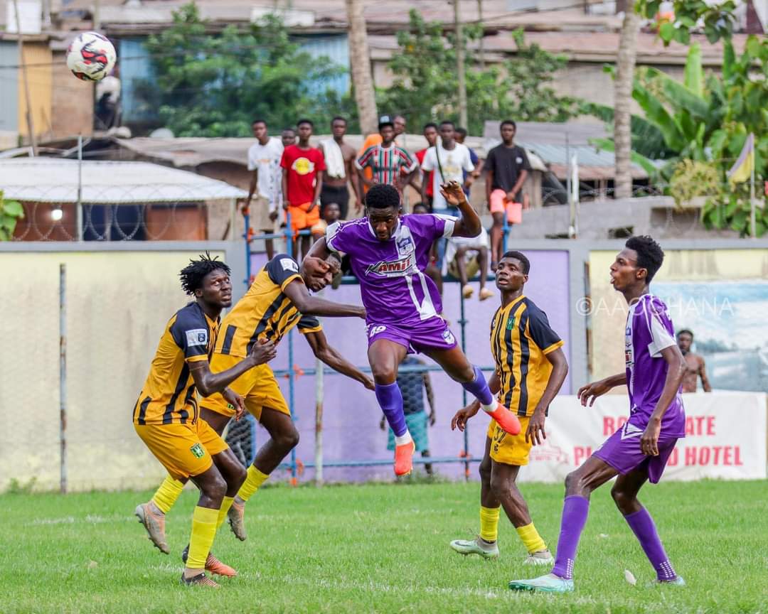 New Edubiase United win at home, Holy Stars fall to Elmina Sharks in Zone Two