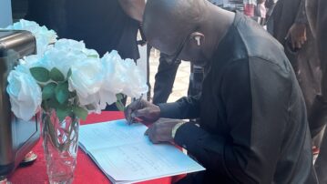 President Simeon-Okraku leads delegation to one week celebration of late Black Stars fitness trainer