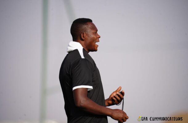 John Paintsil monitors players in Asante Kotoko-Legon Cities game in Kumasi - Vimarsana News