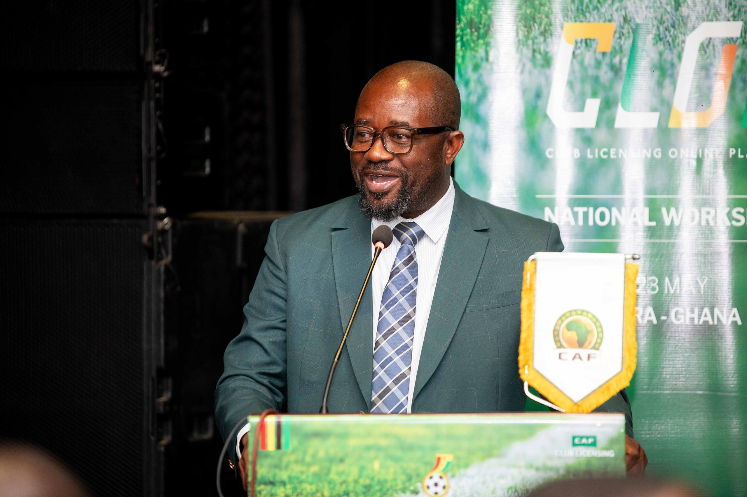 President Simeon-Okraku urges Ghanaian clubs to embrace CLOP