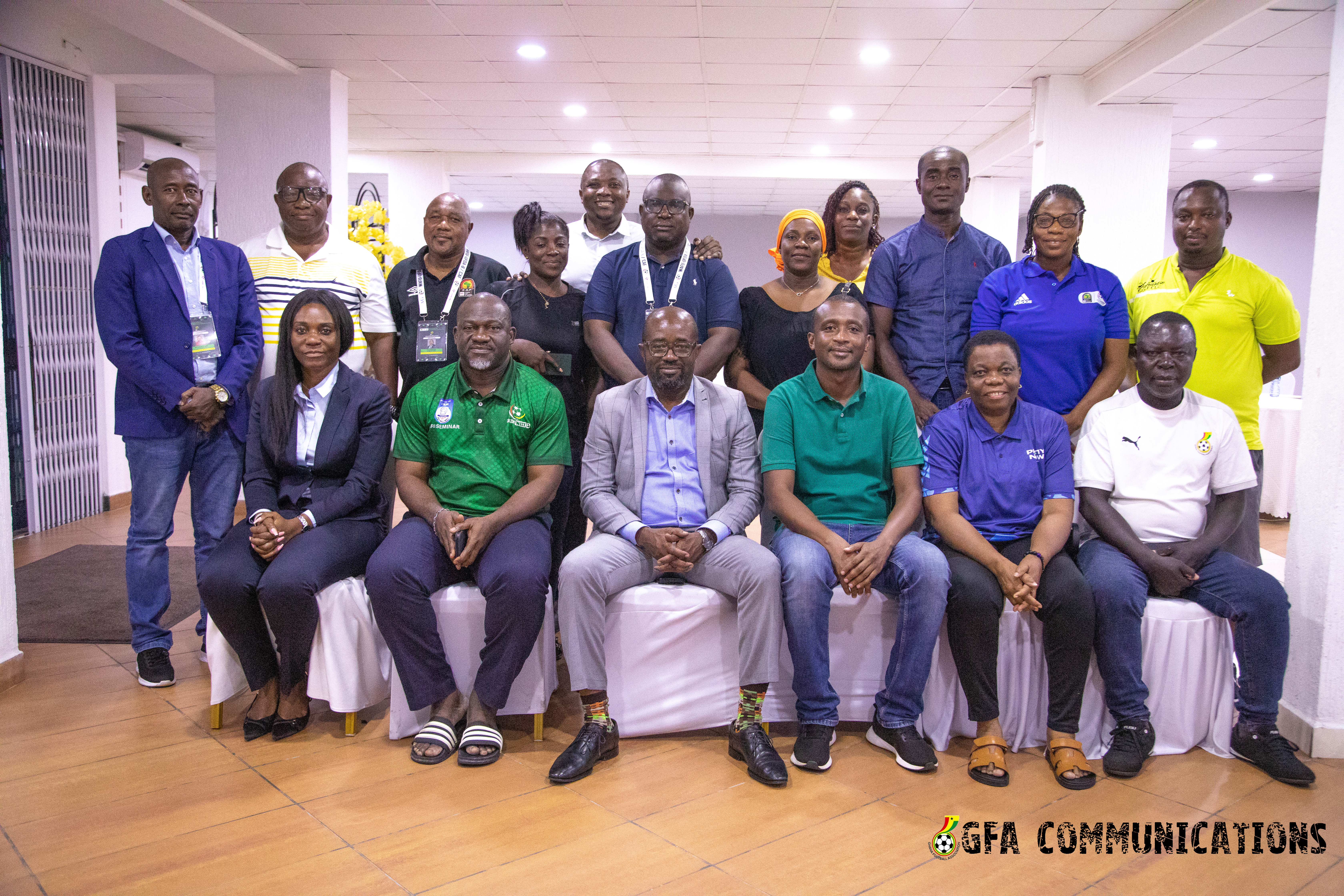 President Simeon-Okraku holds meeting with WAFU officials, LOC ahead of U17 tournament