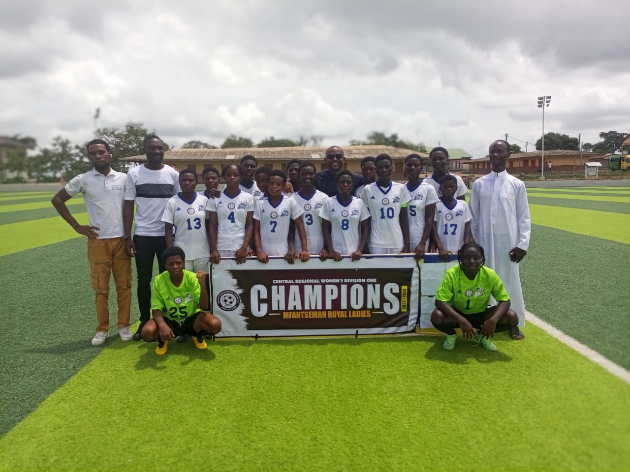 Mfantseman Royal Ladies crowned Central Regional Women's Division One Champions