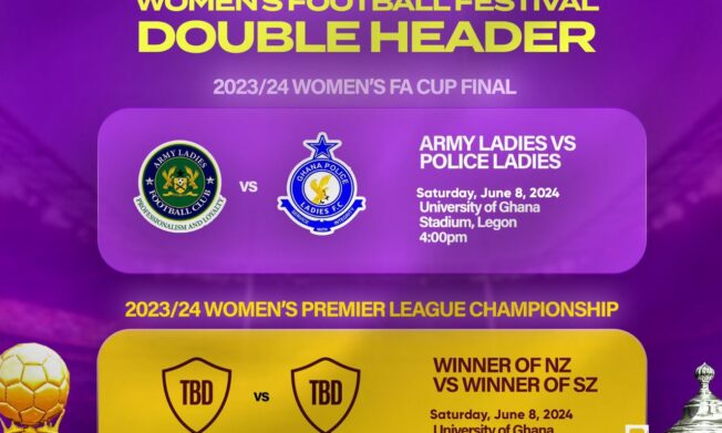 Women's FA Cup & Women's Premier League final double-header clash set for June 8