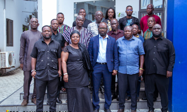 Family of deceased Black Stars Fitness Trainer pays courtesy call on President Simeon-Okraku