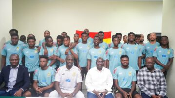 Vice President Dr. Mahamudu Bawumia visits Black Stars ahead of Central African Republic World Cup qualifier