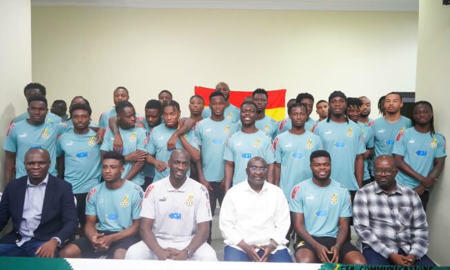 Vice President Dr. Mahamudu Bawumia visits Black Stars ahead of Central African Republic World Cup qualifier
