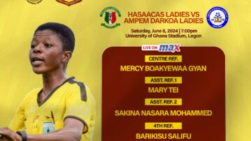 Referee Mercy B. Gyan to handle Malta Guinness Women’s Premier League final appointment