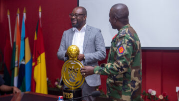 Major General Bismarck Kwasi Onwona confident Army Ladies will beat Police Ladies to annex Women's FA Cup crown