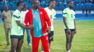 "Ghanaians are behind you" - President Simeon-Okraku charges Black Stars players ahead of Mali, CAR qualifiers