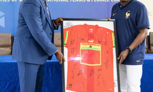 French Ambassador hails President Simeon-Okraku for partnership with French Football Federation