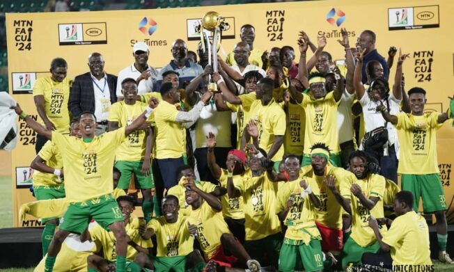 President Simeon-Okraku Congratulates Nsoatreman FC for Winning 2024 MTN FA Cup