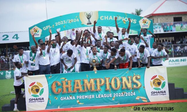 Official League table for 2023-24 Ghana Premier League