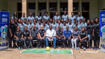 President Simeon-Okraku closes FIFA Female Young Talent Course for Referees