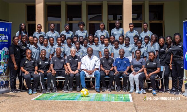 President Simeon-Okraku closes FIFA Female Young Talent Course for Referees