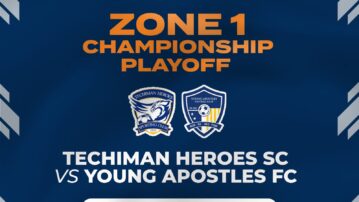 Statistics of Zone One playoff finalists Techiman Heroes and Young Apostles