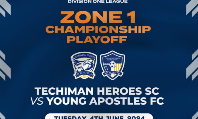 Statistics of Zone One playoff finalists Techiman Heroes and Young Apostles