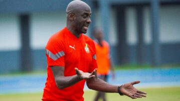 PHOTOS: Day Two of Black Stars training ahead of Mali, Central African Republic qualifiers