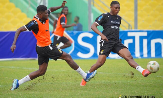 PHOTOS: Black Stars hold final training in Accra before Mali trip