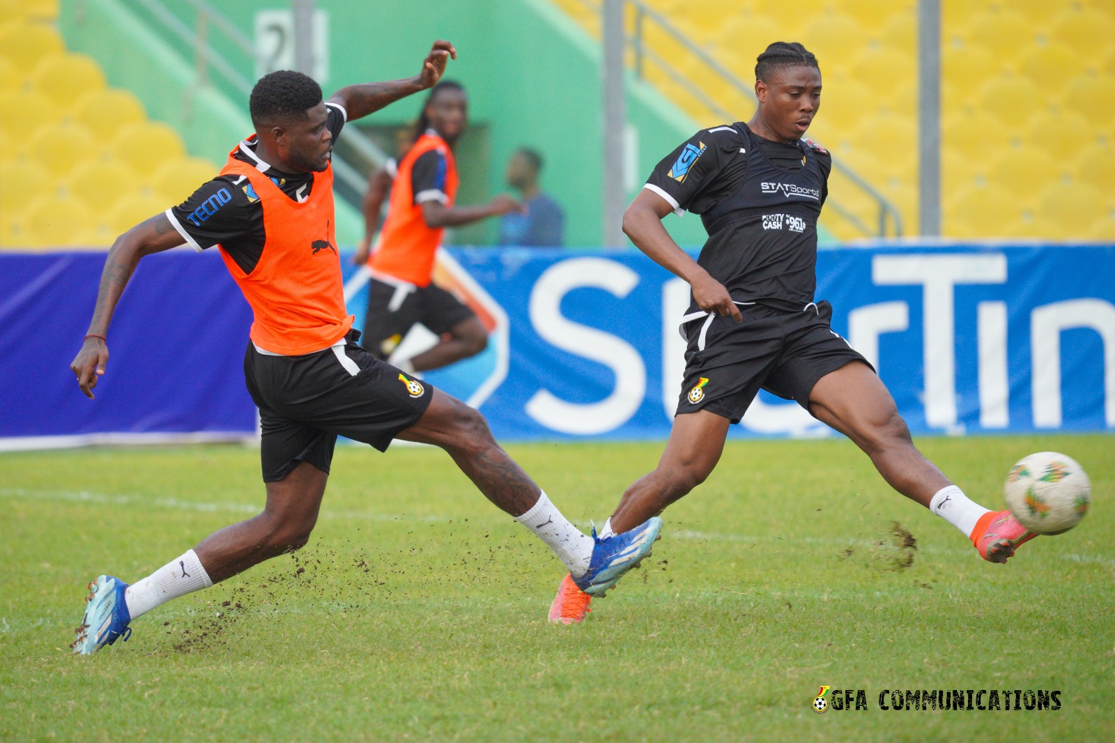 PHOTOS: Black Stars hold final training in Accra before Mali trip