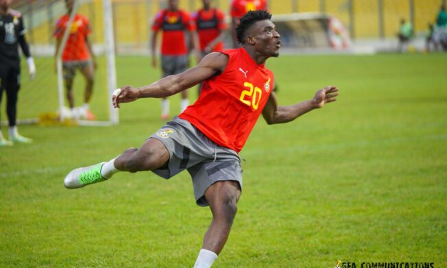 PHOTOS: Day Three of Black Stars training in readiness for World Cup qualifiers