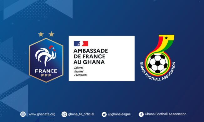 Ambassador of France to Ghana visits GFA-French Football Federation Coaches Education Exchange program