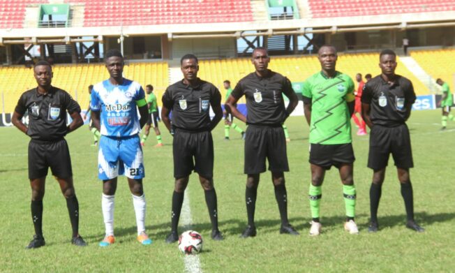 Match Officials for Ghana Premier League Matchweek 33