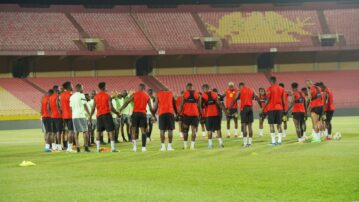 Black Stars to hold recovery training at Baba Yara Stadium on Friday