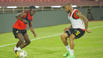 PHOTOS: In Training - Pre-Mali at Stade du 26-Mars in Bamako