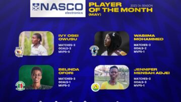 Malta Guinness Women's Premier League NASCO Player of the Month of May announced