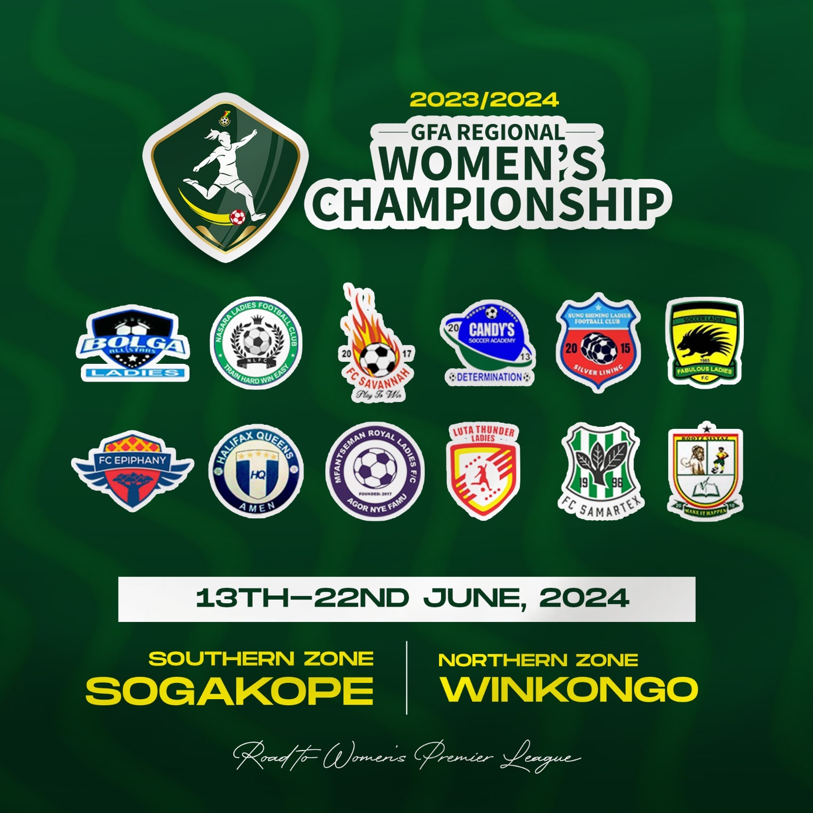 Profiles of all qualified teams for the Women's Division One Zonal Championship