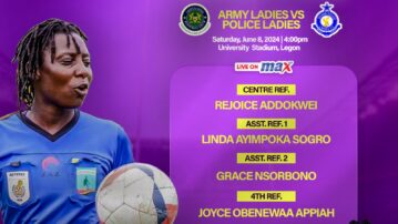 Referee Rejoice Addokwei gets Women’s FA Cup final appointment