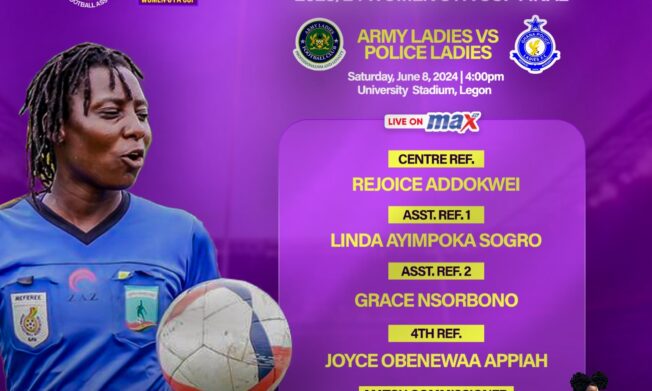 Referee Rejoice Addokwei gets Women’s FA Cup final appointment