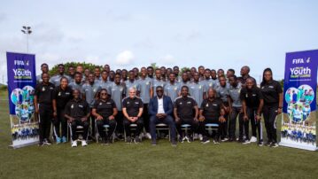 Executive Council member Gideon Fosu opens FIFA Referees Young Talent course with Catch Them Young Referees in Prampram