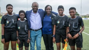KGL U17 Colts: GFA President Edwin Simeon-Okraku lauds Catch Them Young Referees