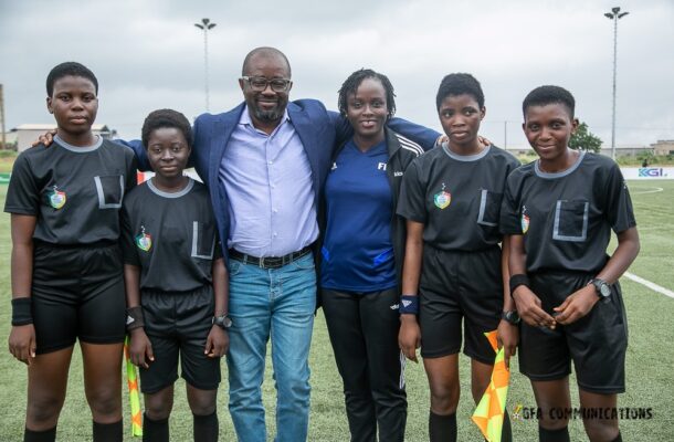 KGL U17 Colts: GFA President Edwin Simeon-Okraku lauds Catch Them Young Referees