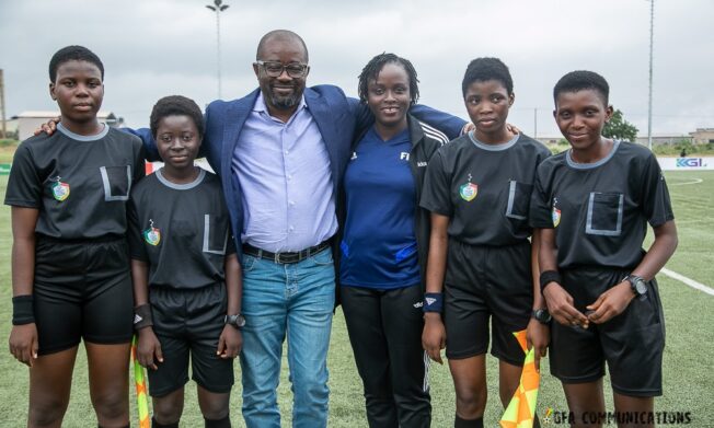 KGL U17 Colts: GFA President Edwin Simeon-Okraku lauds Catch Them Young Referees