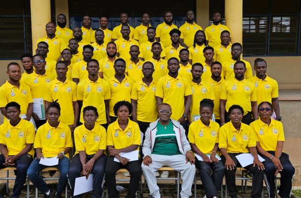 License D Coaching Course successfully ends in Kumasi