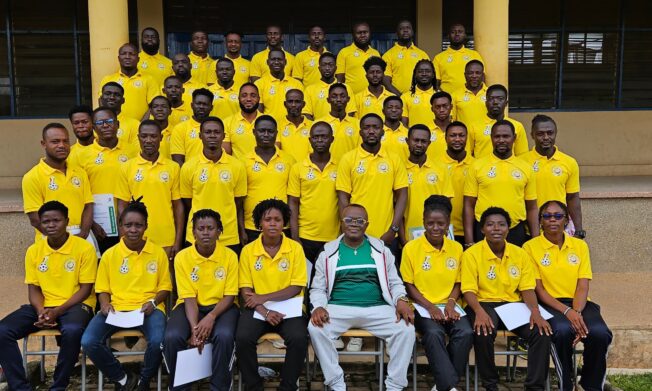 License D Coaching Course successfully ends in Kumasi