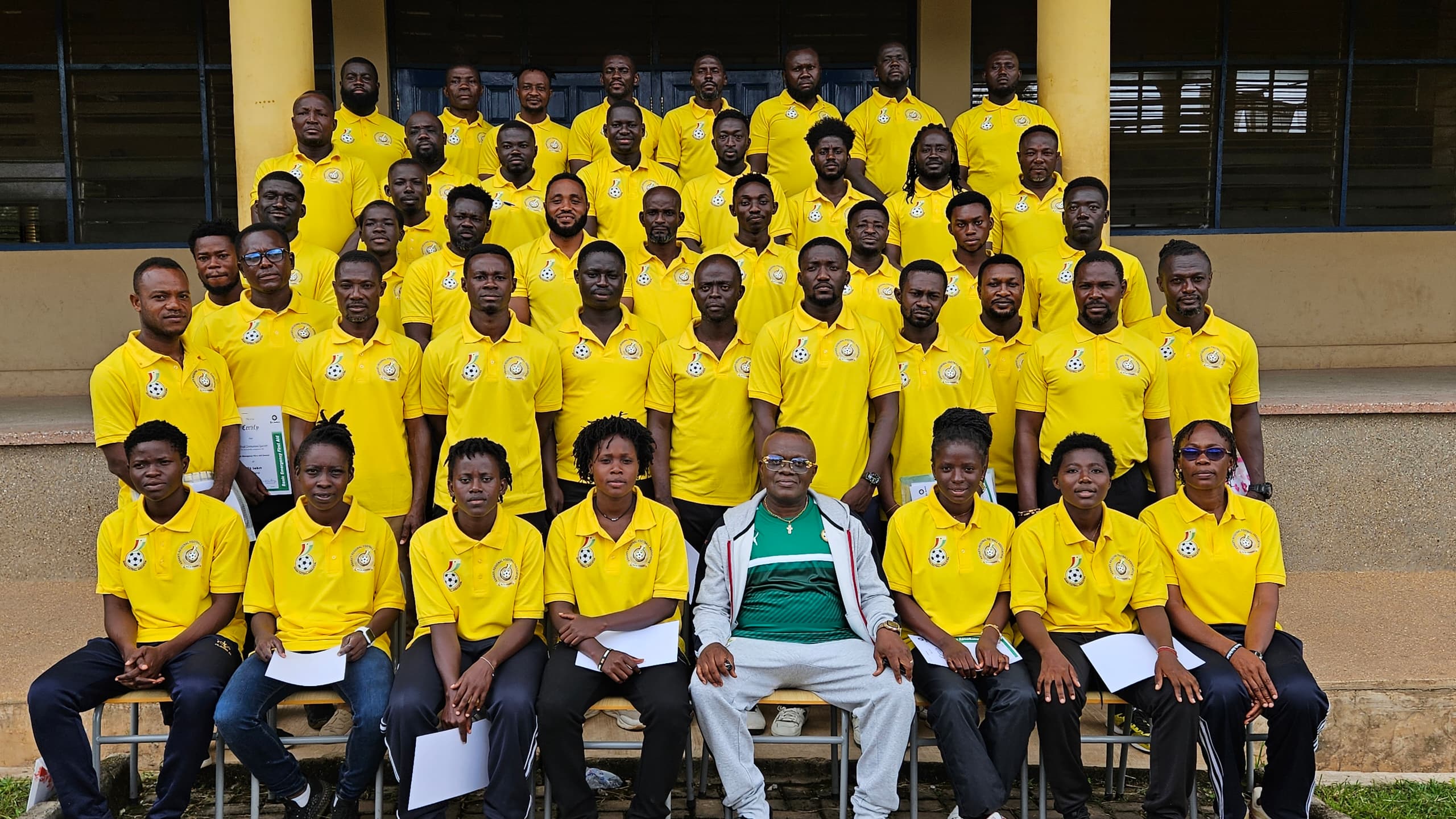 License D Coaching Course successfully ends in Kumasi