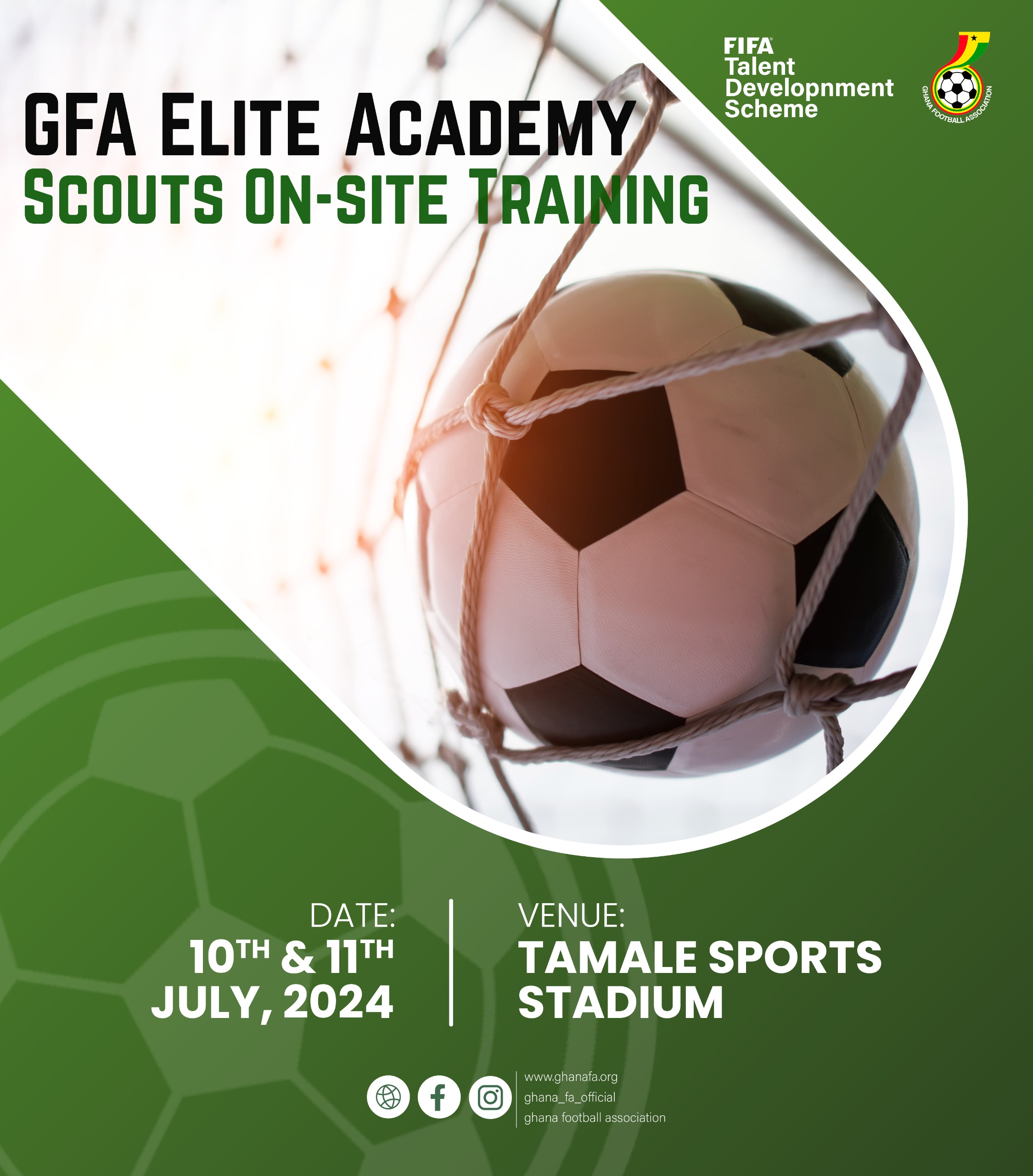 GFA Holds On-Site Training for Elite Academy Scouts