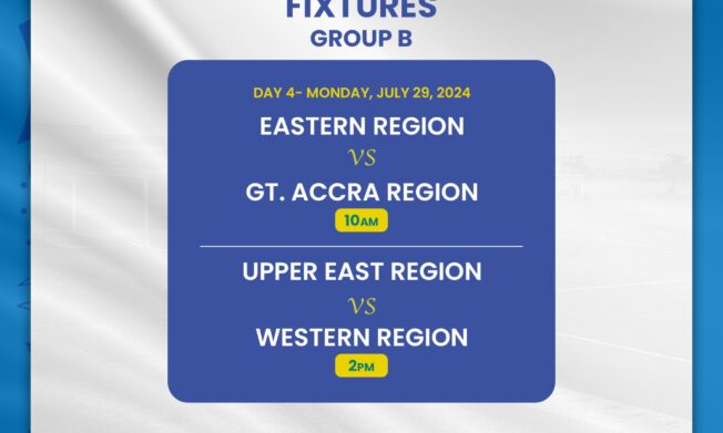 KGL U17 Colts: Greater Accra battle Eastern Region; Upper East take on Western Region in Group B TODAY