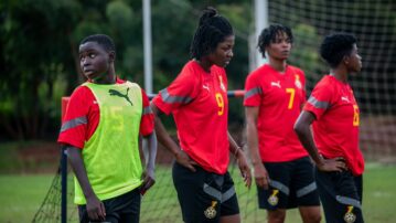 Twenty-five Black Queens train in Accra ahead of Japan friendly