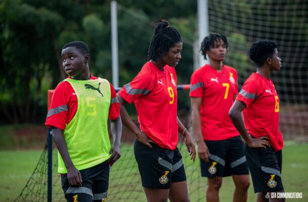 Twenty-five Black Queens train in Accra ahead of Japan friendly