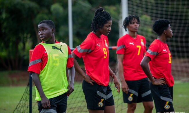 Twenty-five Black Queens train in Accra ahead of Japan friendly