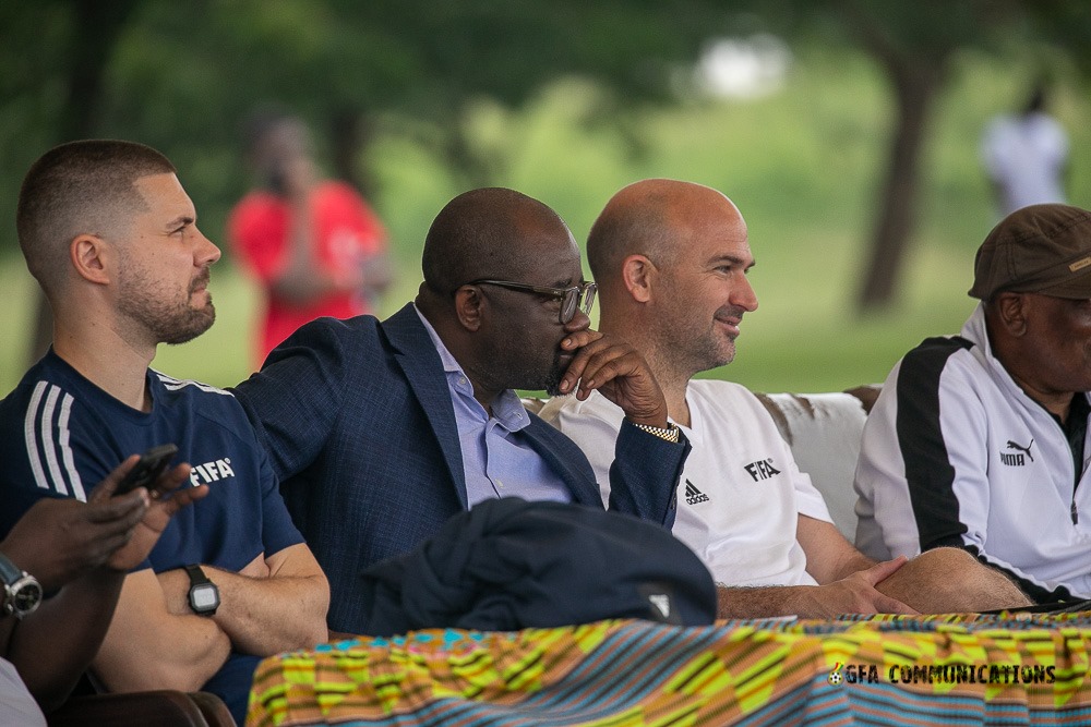 President Simeon-Okraku, FIFA officials watch KGL Foundation Inter-Regional U17 Colts Championship